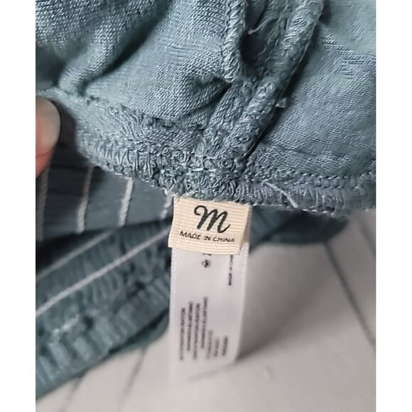 Listicle Womens Size Medium Floral Teal Halter Bralette‎ Padded Boho Festival - Picture 7 of 11